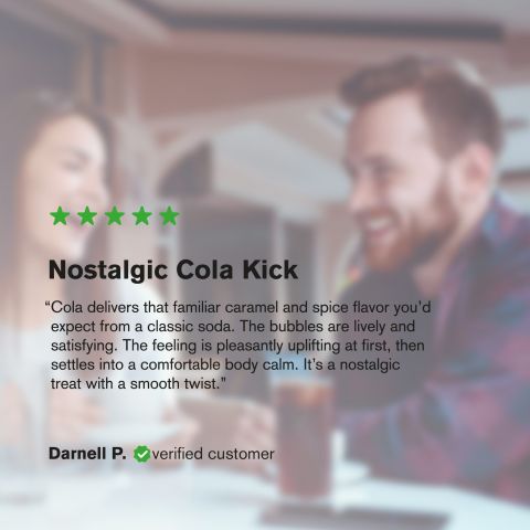 100mg Cola THC Seltzer - D9 Nano - Fresh - Thumbnail 6