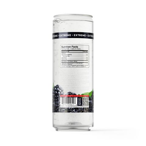 200mg Blackberry THC Seltzer - D9 Nano - Fresh - Thumbnail 7