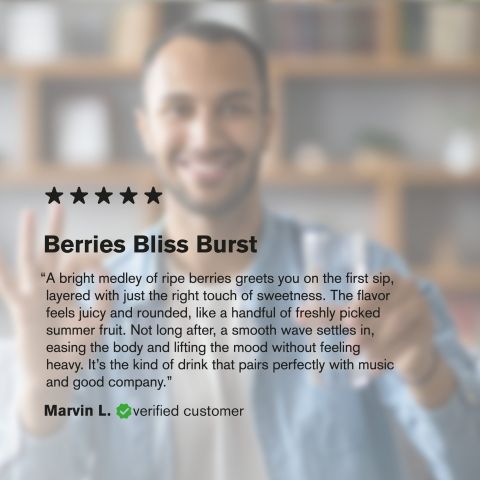 200mg Berries THC Seltzer - D9 Nano - Fresh - Thumbnail 6