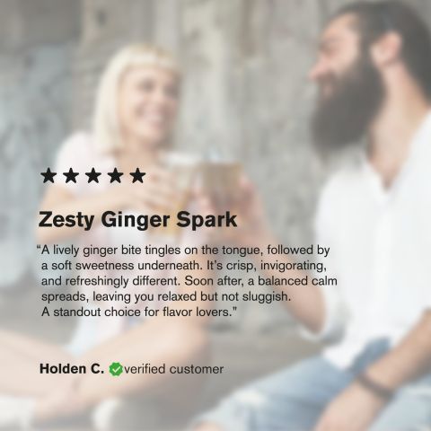 200mg Ginger Ale THC Seltzer - D9 Nano - Fresh - Thumbnail 6