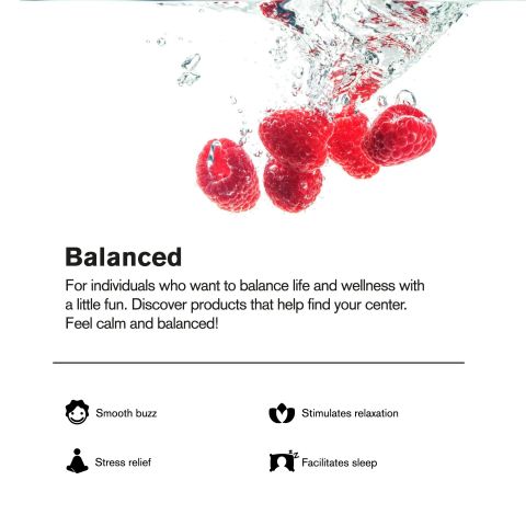 200mg Raspberry THC Seltzer - D9 Nano - Fresh - Thumbnail 4