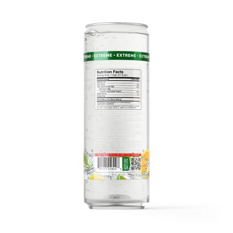 200mg Lemon Lime THC Seltzer - D9 Nano - Fresh - Thumbnail 7