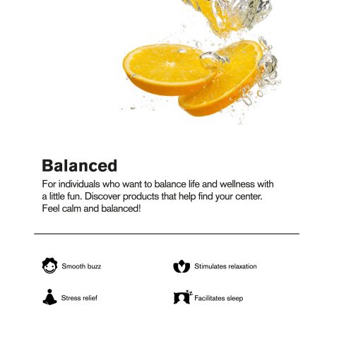 200mg Orange Candy Pop THC Seltzer - Delta 9 Nano - Fresh - Thumbnail 4