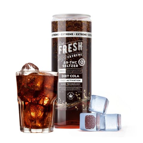 200mg Diet Cola THC Seltzer - D9 Nano - Fresh - Thumbnail 2