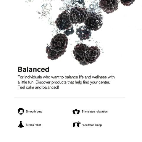 200mg Black Raz THC Seltzer - Delta 9 Nano - Fresh - Thumbnail 4