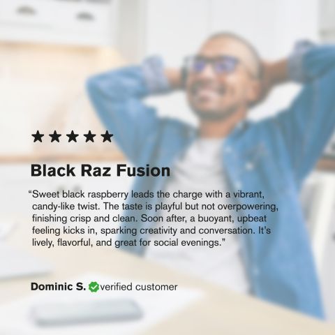 200mg Black Raz THC Seltzer - Delta 9 Nano - Fresh - Thumbnail 6