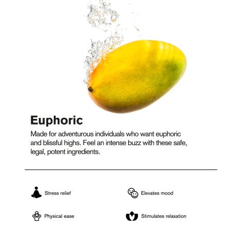 300mg Mango THC Seltzer - D8 Nano - Fresh - Thumbnail 4