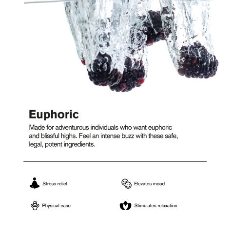 300mg Blackberry THC Seltzer - D8 Nano - Fresh - Thumbnail 4