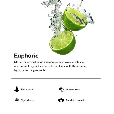 300mg Lime THC Seltzer - D8 & D9 Nano - Fresh - Thumbnail 4