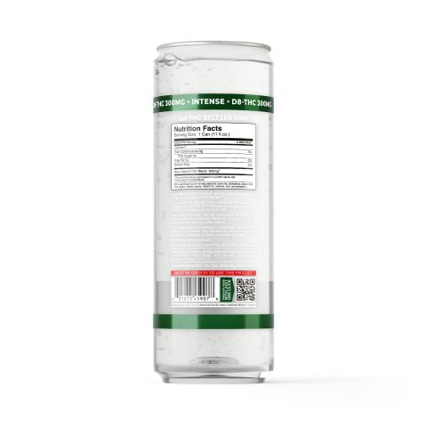 300mg Lime THC Seltzer - D8 & D9 Nano - Fresh - Thumbnail 7