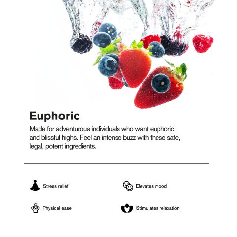 300mg Berries THC Seltzer - D8 & D9 Nano - Fresh - Thumbnail 4