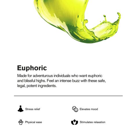 300mg Neon Green THC Seltzer - D8 & D9 Nano - Fresh - Thumbnail 4