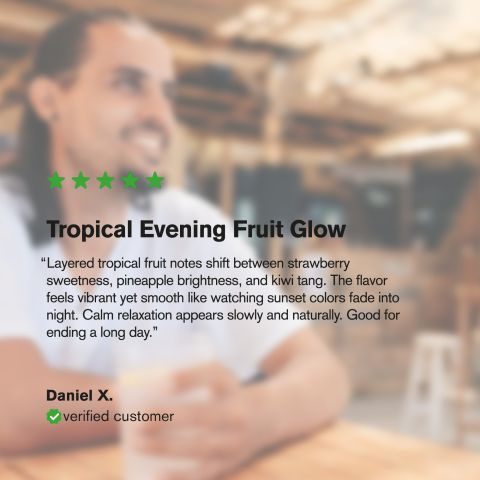 300mg Strawberry Sunset THC Seltzer - D8 & D9 Nano - Fresh - Thumbnail 6