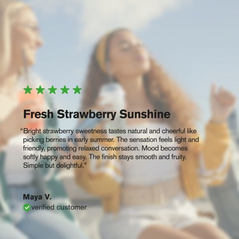 300mg Strawberry THC Seltzer - D8 Nano - Fresh - Thumbnail 6