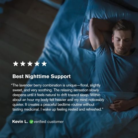 31mg Broad Spectrum CBD, CBN, Melatonin Tablets - Lavender Berry - 60ct - Thumbnail 8