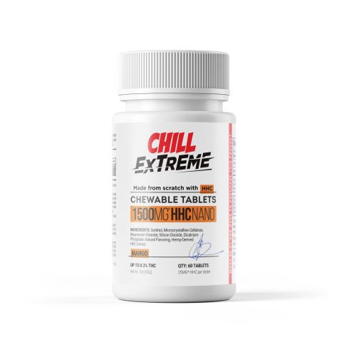 25mg HHC Tablets - Mango - Chill Extreme - 60ct - Thumbnail 3
