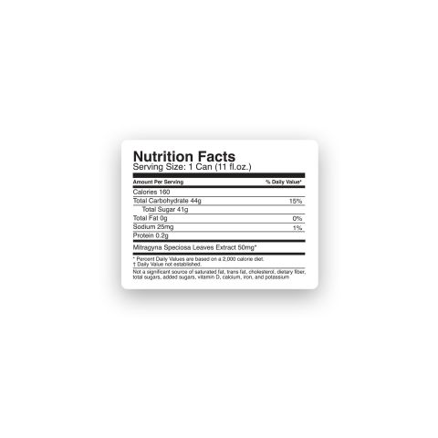 Fresh - Kratom Drink - Mitragynine & Kratom Nano - 50g - 1ct - Thumbnail 8