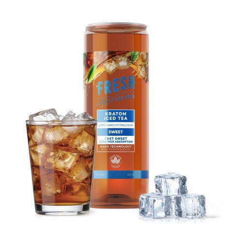 50g Mitragynine, Nano, Kratom Iced Tea - Sweet - Fresh - Thumbnail 2