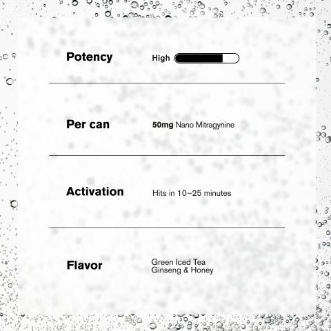 Fresh Kratom Nano Drink - Mitragynine, Kratom Nano - 50g - 1ct - Thumbnail 5