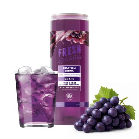 50mg Kratom Nano Juice - Grape - Fresh - Thumbnail 2