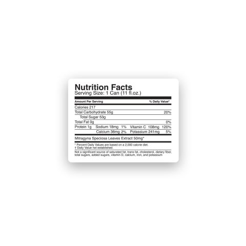 50mg Kratom Nano Juice - Grape - Fresh - Thumbnail 8