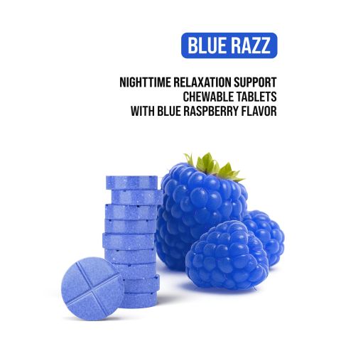 50mg L-THP Tablets - Blue Razz - Chill Extreme - Thumbnail 5