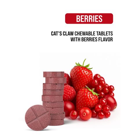 30mg Cat's Claw Tablets - Berries - Chill Plus - Thumbnail 4