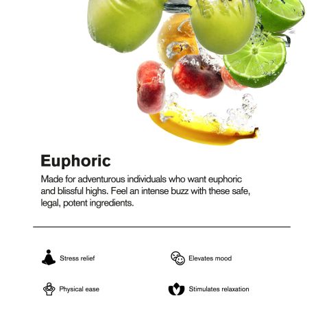 300mg Fruit Punch THC Water - D8 Nano - Fresh - Thumbnail 4