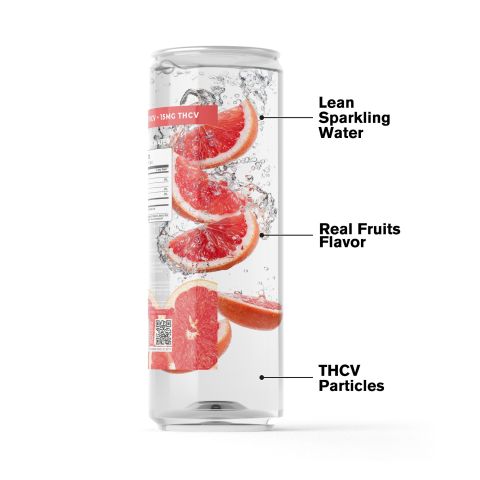 15mg Grapefruit THC Water - THCV - Fresh - Thumbnail 3