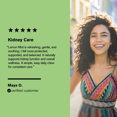 500mg Kidney Herbal Support Tablets - Lemon Mint - Mood Tablets - Thumbnail 7