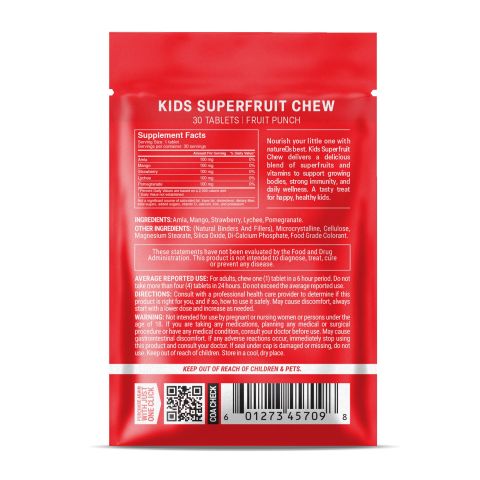 500mg Antioxidant Multi-Herb Tablets - Fruit Punch - Mood Tablets - Thumbnail 8