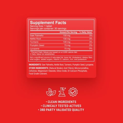 500mg Prostate Support Tablets - Cranberry Orange - Mood Tablets - Thumbnail 9