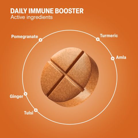500mg Daily Immune Booster Tablets - Honey Citrus - Mood Tablets - Thumbnail 5