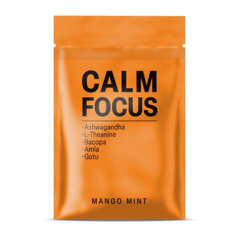 500mg Calm Focus Tablets - Mango Mint - Mood Tablets - Thumbnail 3