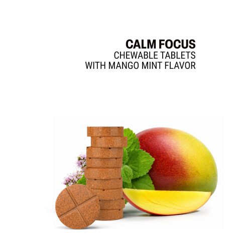 500mg Calm Focus Tablets - Mango Mint - Mood Tablets - Thumbnail 4