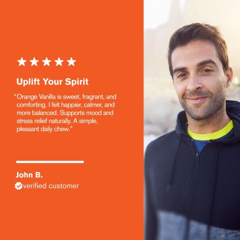 500mg Saffron Mood Tablets - Orange Vanilla - Mood Tablets - Thumbnail 7