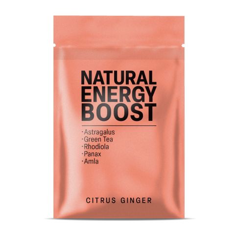 500mg Natural Energy Boost Tablets - Citrus Ginger - Mood Tablets - Thumbnail 3