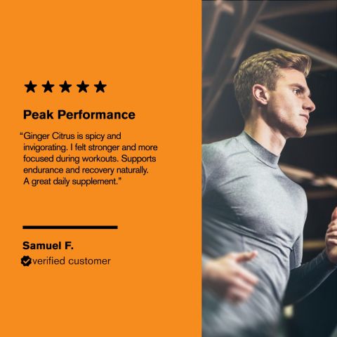 500mg Performance Booster Tablets - Ginger Citrus - Mood Tablets - Thumbnail 7