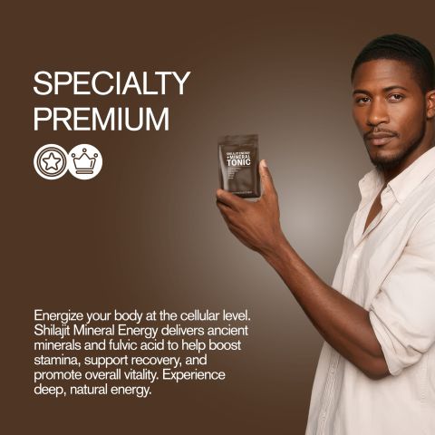 500mg Shilajit Mineral Energy Tablets - Dark Chocolate Mint - Mood Tablets - Thumbnail 6