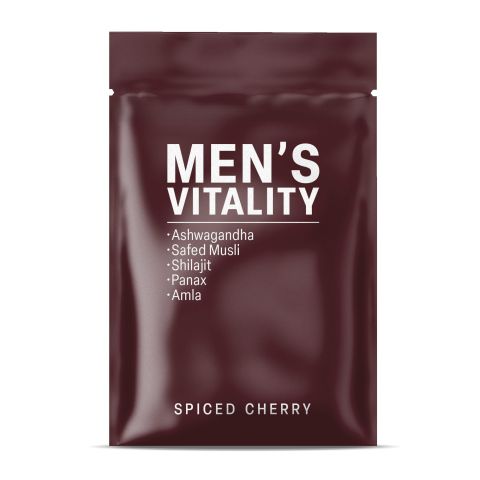 500mg Men's Vitality Tablets - Spiced Cherry - Mood Tablets - Thumbnail 3