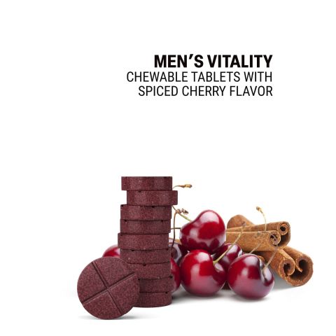500mg Men's Vitality Tablets - Spiced Cherry - Mood Tablets - Thumbnail 4