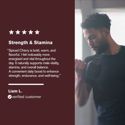 500mg Men's Vitality Tablets - Spiced Cherry - Mood Tablets - Thumbnail 7