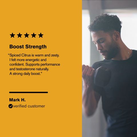 500mg Performance+Testosterone Combo Tablets - Spiced Citrus - Mood Tablets - Thumbnail 7