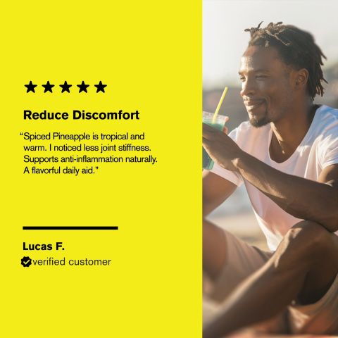 500mg Anti-Inflammation Turmeric Tablets - Spiced Pineapple - Mood Tablets - Thumbnail 7