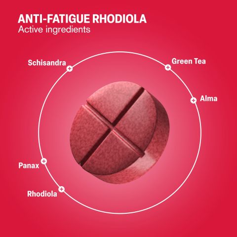 500mg Anti-Fatigue Rhodiola Tablets - Cranberry Hibiscus - Mood Tablets - Thumbnail 5