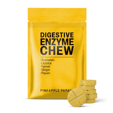 500mg Digestive Enzyme Tablets - Pineapple Papaya - Mood Tablets - Thumbnail 2