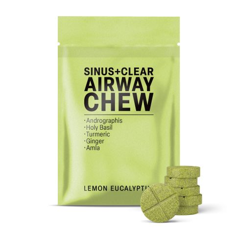 500mg Sinus + Airway Clear Tablets - Lemon Eucalyptus - Mood Tablets - Thumbnail 2
