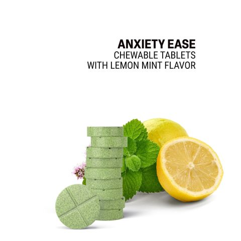 500mg Anxiety Ease Tablets - Lemon Mint - Mood Tablets - Thumbnail 4