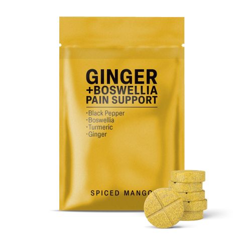 500mg Ginger + Boswellia Tablets - Spiced Mango - Mood Tablets - Thumbnail 2