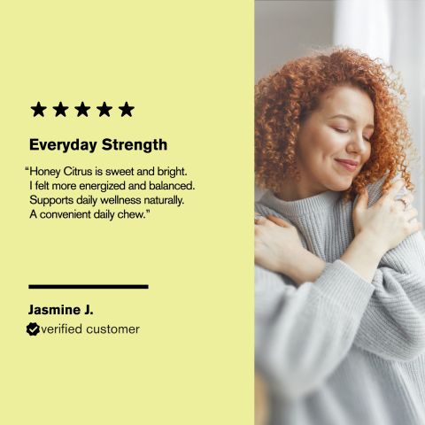 500mg Women’s Daily Wellness Tablets - Honey Citrus - Mood Tablets - Thumbnail 7